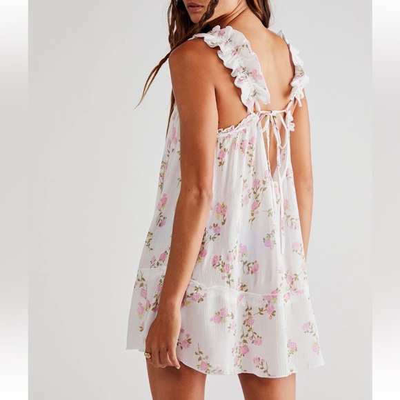 Free People Ruffle Micro Tunic - Picture 2 of 4